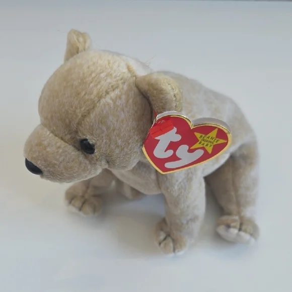 Ty Beanie Babies Bear Set - Black, Brown, Multicolor - Picture 2 of 8